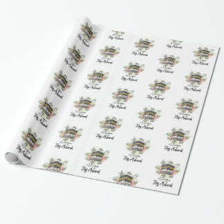 hajj mubarak Wrapping Papper, Presentpapper