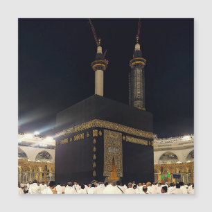Hajj Pilgrims vid Kaaba, Mecca Magnetic Card
