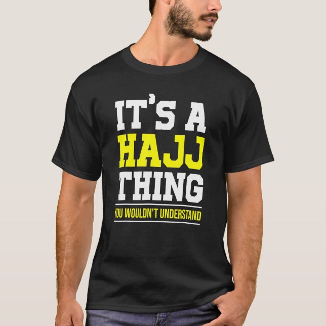 Hajj Sak Islamic Prayer T Shirt (Framsida)