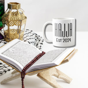 Hajja Mugg- Gift för Hajja Kaffemugg