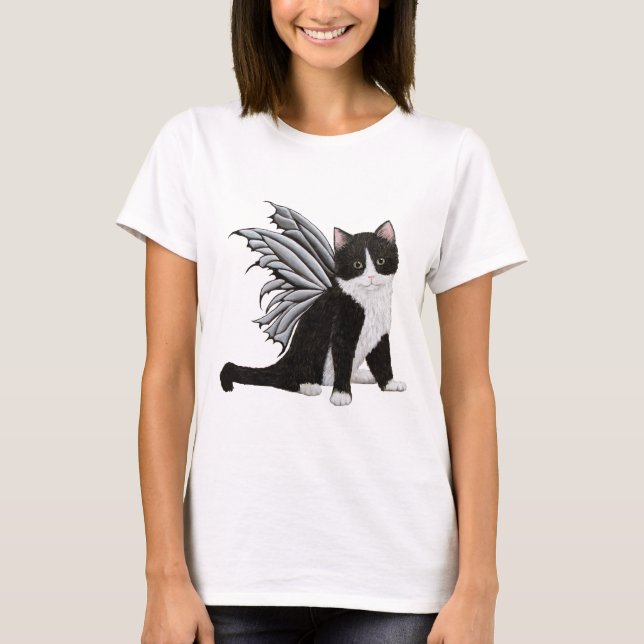 Hajji Cat Fairy Tee Shirt (Framsida)