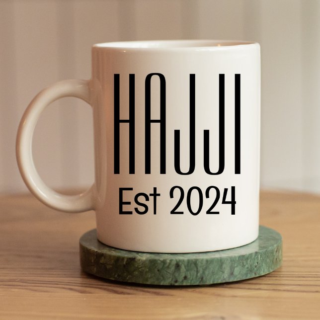 Hajji Mugg- Gift för Hajji Kaffemugg (Skapare uppladdad)