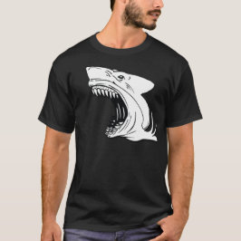 Hajmanar mörka T-tröja Tee