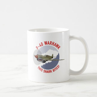 Hajmun för P-40 Warhawk Kaffemugg