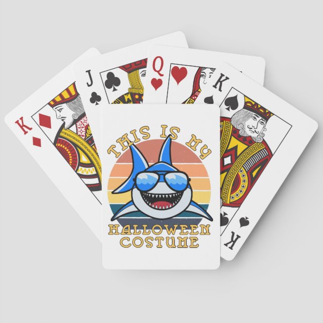 Hajpappa kuslig solnedgång rolig casinokort (Baksidan)