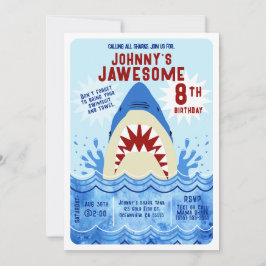 Hajpoolsparty Inbjudningar