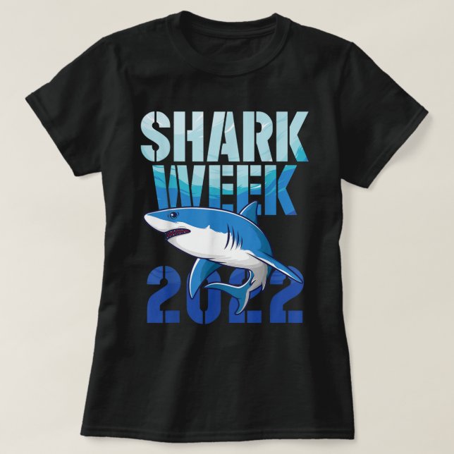 Hajs 2022-veckors passion för hajfenben i Älskare  T Shirt (Design framsida)