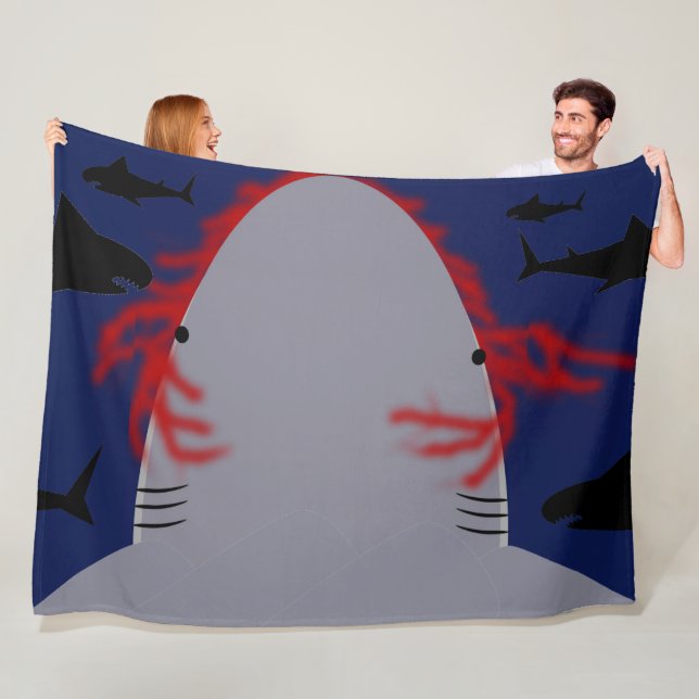 Hajs-Bita Fleecefilt (På plats)