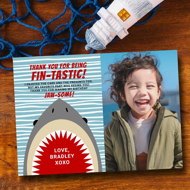 Hajs Bita oavsett ålder Tack Kort (Skapare uppladdad)