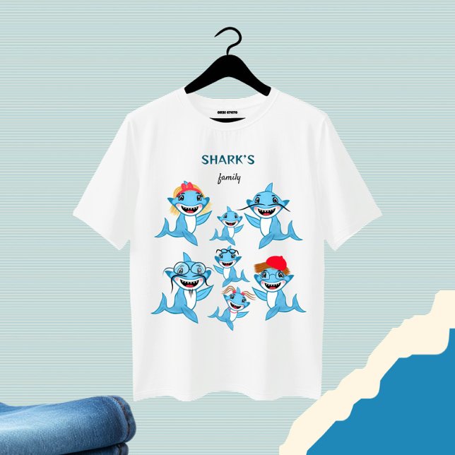 Hajs familj t shirt (Skapare uppladdad)