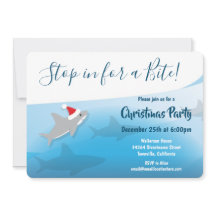 Hajs Jul-inbjudan till Helgdag Party