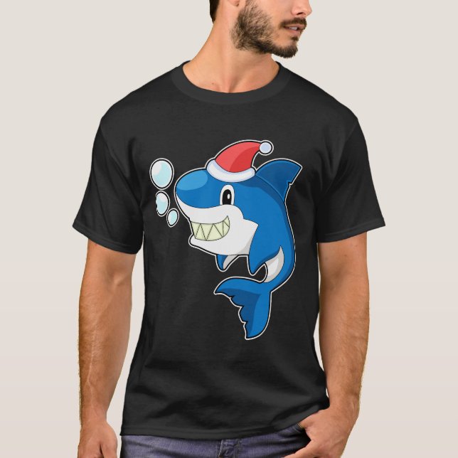 Hajs julhatt t shirt (Framsida)
