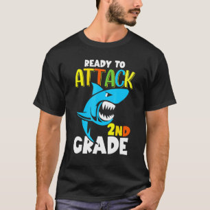 Hajs Redo att attackera andra Klass första skoldag T Shirt