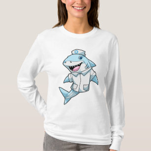 Hajs som sjuksköterska med Jacka T Shirt