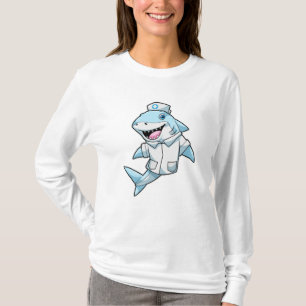 Hajs som sjuksköterska med Jacka T Shirt