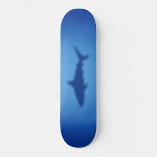 Hajsilhuett Mini Skateboard Bräda 18,5 Cm