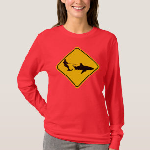 Hajskidåkning Tee Shirt