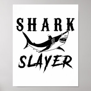 Hajslaktare hajfiske och saltvattenfiskare poster
