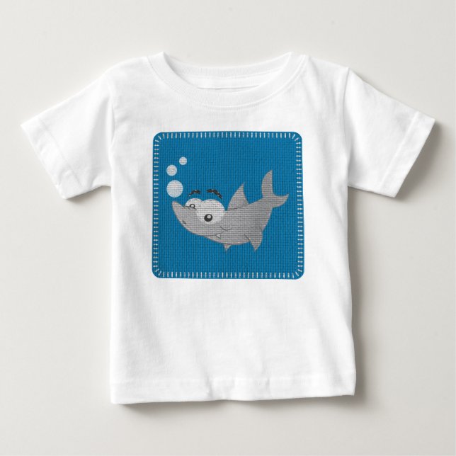 HajspädbarnT-tröja T Shirt (Framsida)
