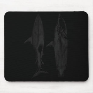 Hajsurfbräda fen design cool surfar ocean strand musmatta