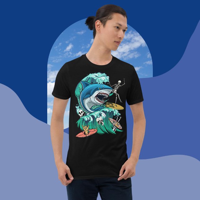 Hajvåg T Shirt (Skapare uppladdad)