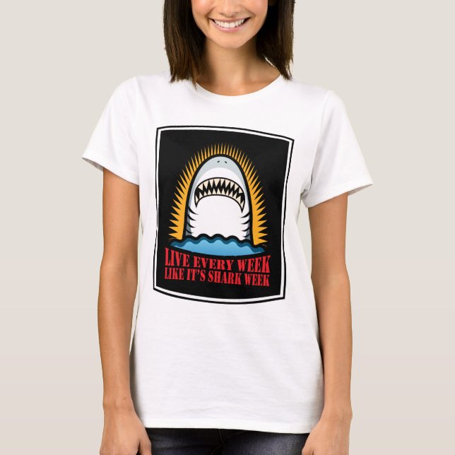 Hajvecka Tee Shirt (Framsida)