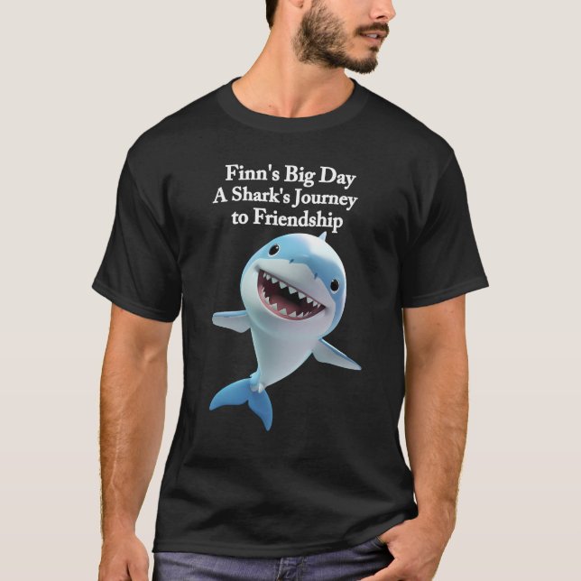 hajvens vänskap Strand semestergestaltning T Shirt (Framsida)