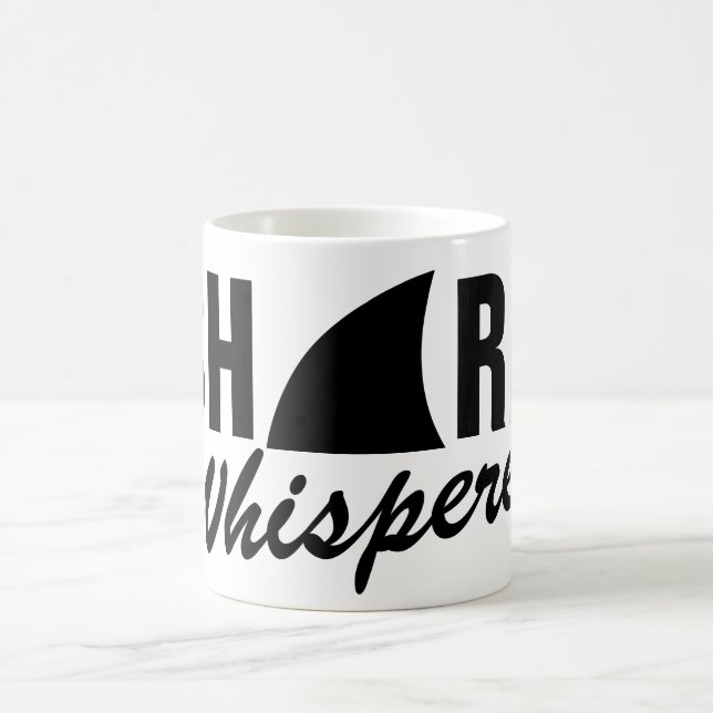 Hajviskare roliga kaffet mugg för dykdykare (Center)
