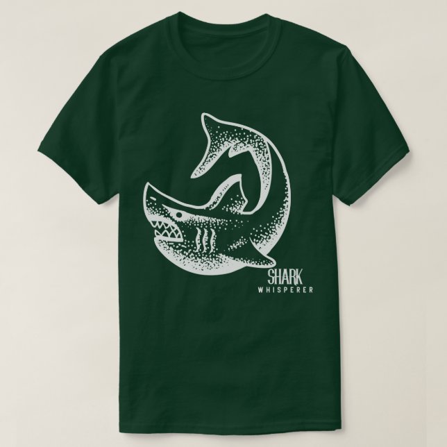 Hajviskare, Underbar, , vågrörelse T Shirt (Design framsida)