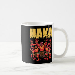 Haka Dance Maori Funny Zealand Culture Outfit Kaffemugg