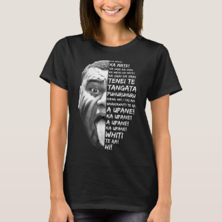 Haka New Zealand Maori New Zealand Fläkt Rugby T Shirt