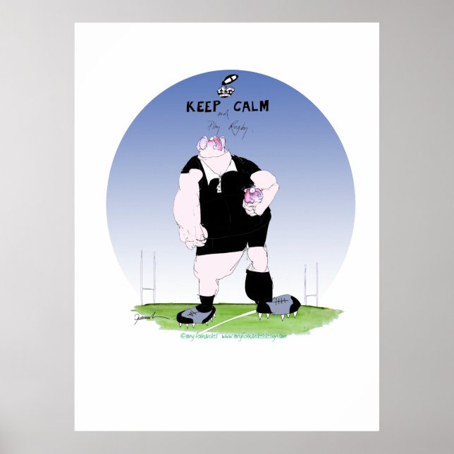 Haka rugby, tony fernandes poster (Framsidan)