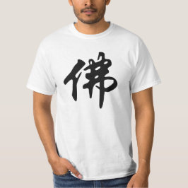 Haka. Underteckna/teckenet BUDDHA - lägenhetsvart T-shirt
