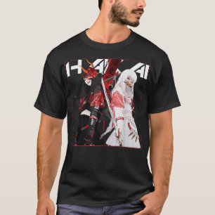 Hakai Cyborg Samurai Girl Aesthetic Japan Robot T Shirt
