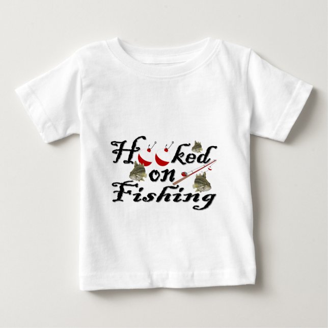 hakat på fiske tee shirt (Framsida)