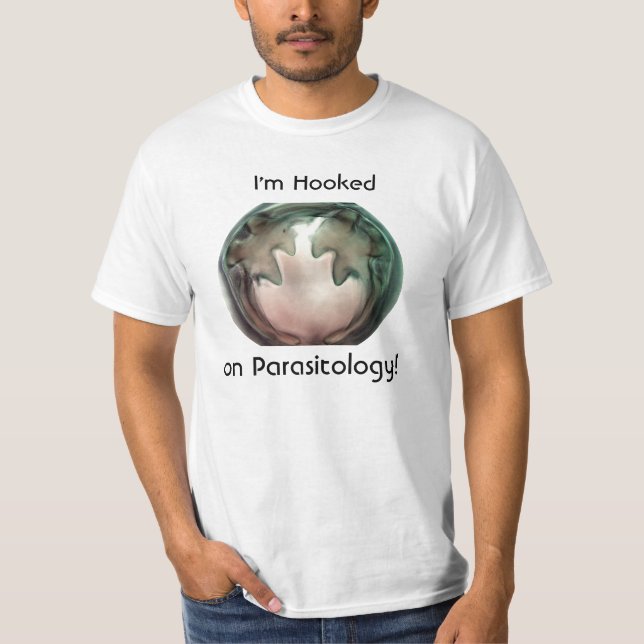 Hakat på Parasitology T Shirt (Framsida)