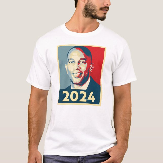 Hakeem Jeffries 2024 T-Shirt (Framsida)