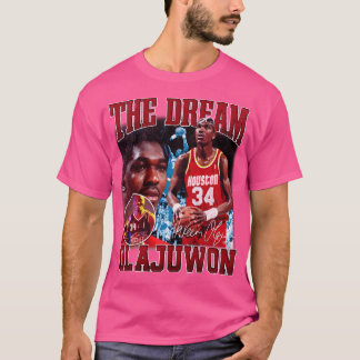 Hakeem Olajuwon Dream Basketball Legend Signat T Shirt