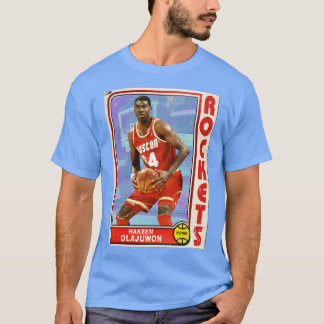 Hakeem Olajuwon Retro Style 90s Trading d T Shirt