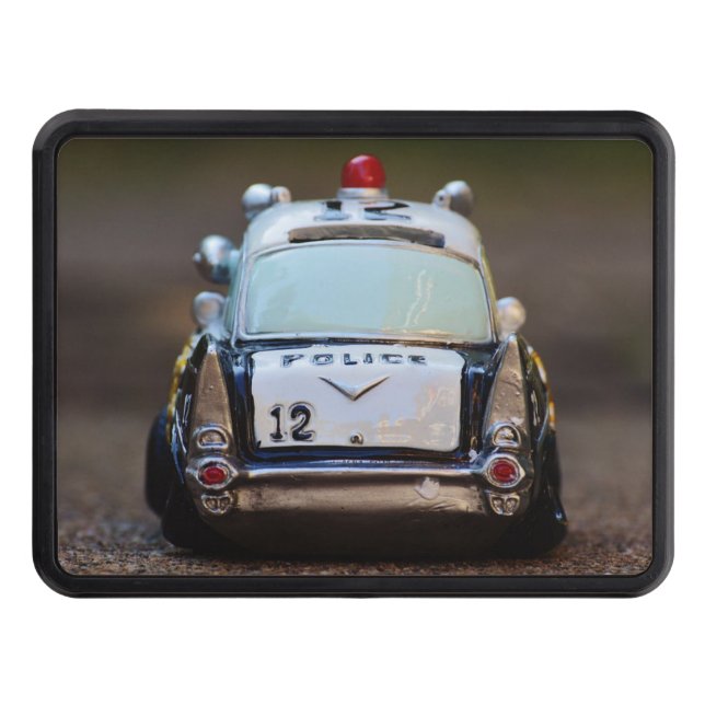 Haken för polisbilsläp täcker dragkroksskydd (Framsidan)