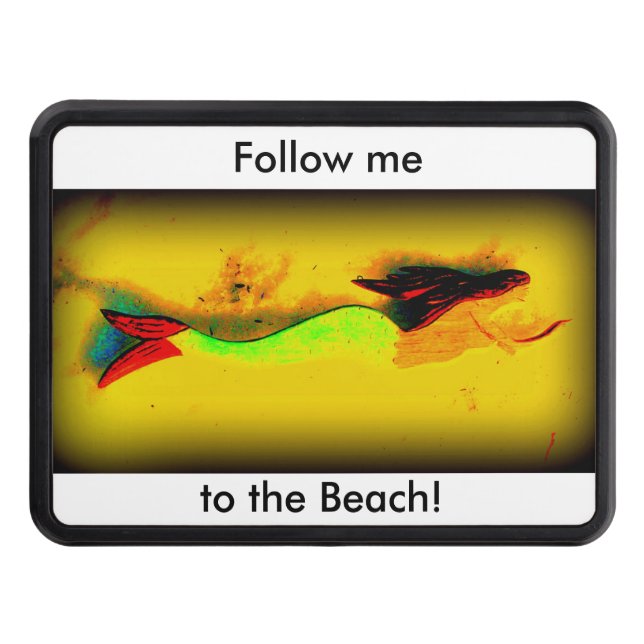 haken för simningsjöjungfrusläpet täcker skydd för dragkrok (Framsidan)