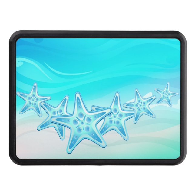 Haken täcker sjöstjärnan skydd för dragkrok (Framsidan)