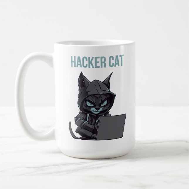 Haker Cat Kaffemugg (Vänster)