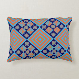 Hakkudde för stampatroner prydnadskudde