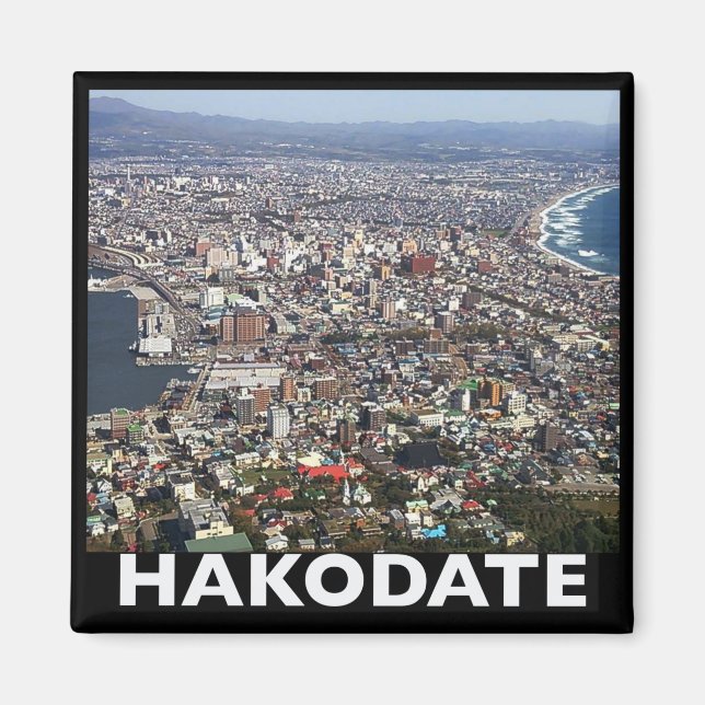 Hakodate Hakkaido Japan Magnet (Framsidan)