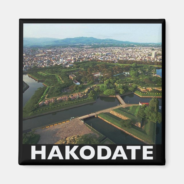 Hakodate Hakkaido Japan Magnet (Framsidan)