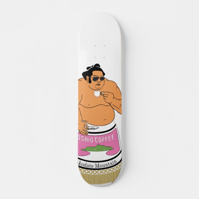 Hakodatemoutain deprostat skateboard (Framsida)