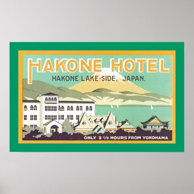 Hakone Hotel (gräns) Poster (Framsidan)