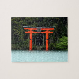 hakone röd torii pussel