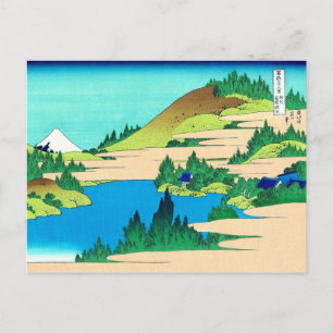 Hakone Sjö, Hokusai japansk finkonst Vykort